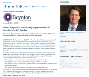 facelift, neck lift, plastic surgeon in houston