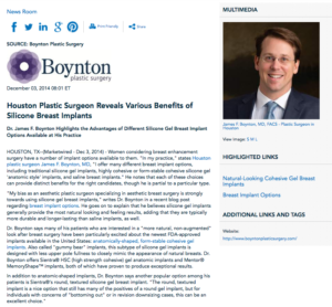 Houston plastic surgeon, breast implant options, anatomically shaped breast implants, form-stable cohesive gel implants, breast implants in Houston, Dr. Boynton, breast augmentation