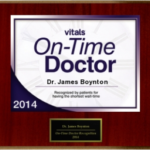 Vitals On-Time Doctor Award