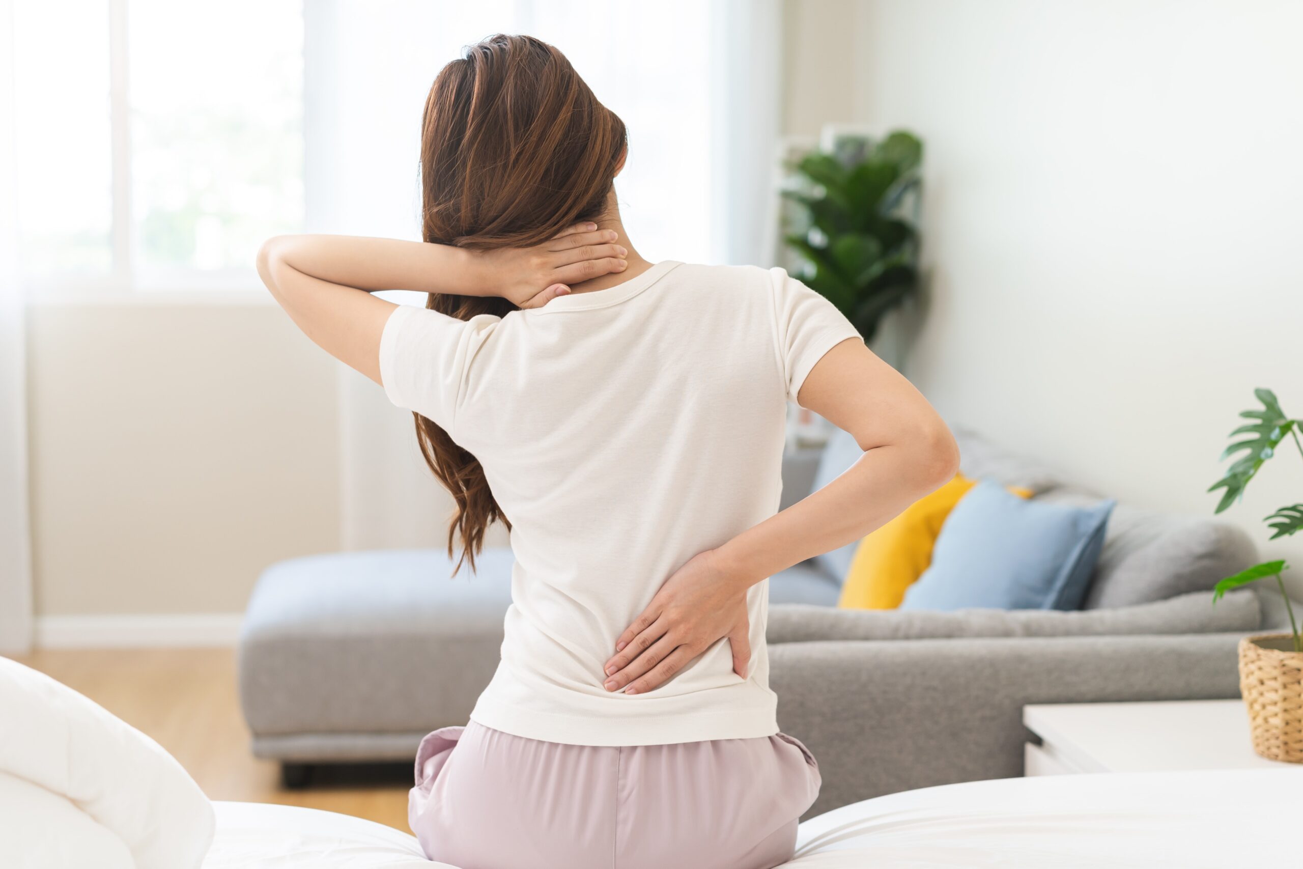 Woman with Back Pain